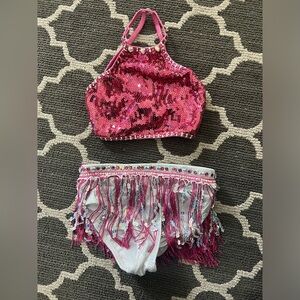 Girls dance costume